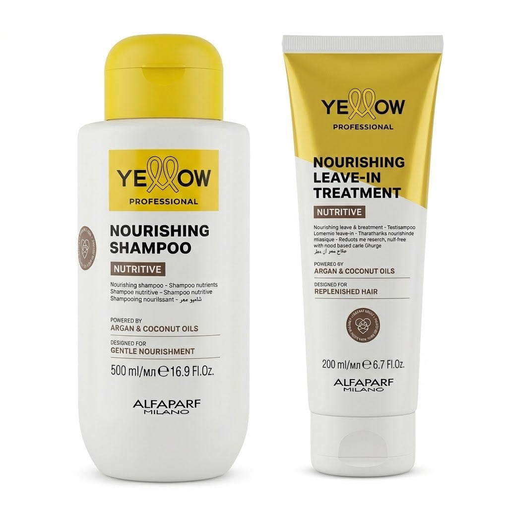 Dúo Yellow Nutritive – Shampoo + Leave-in 700ml