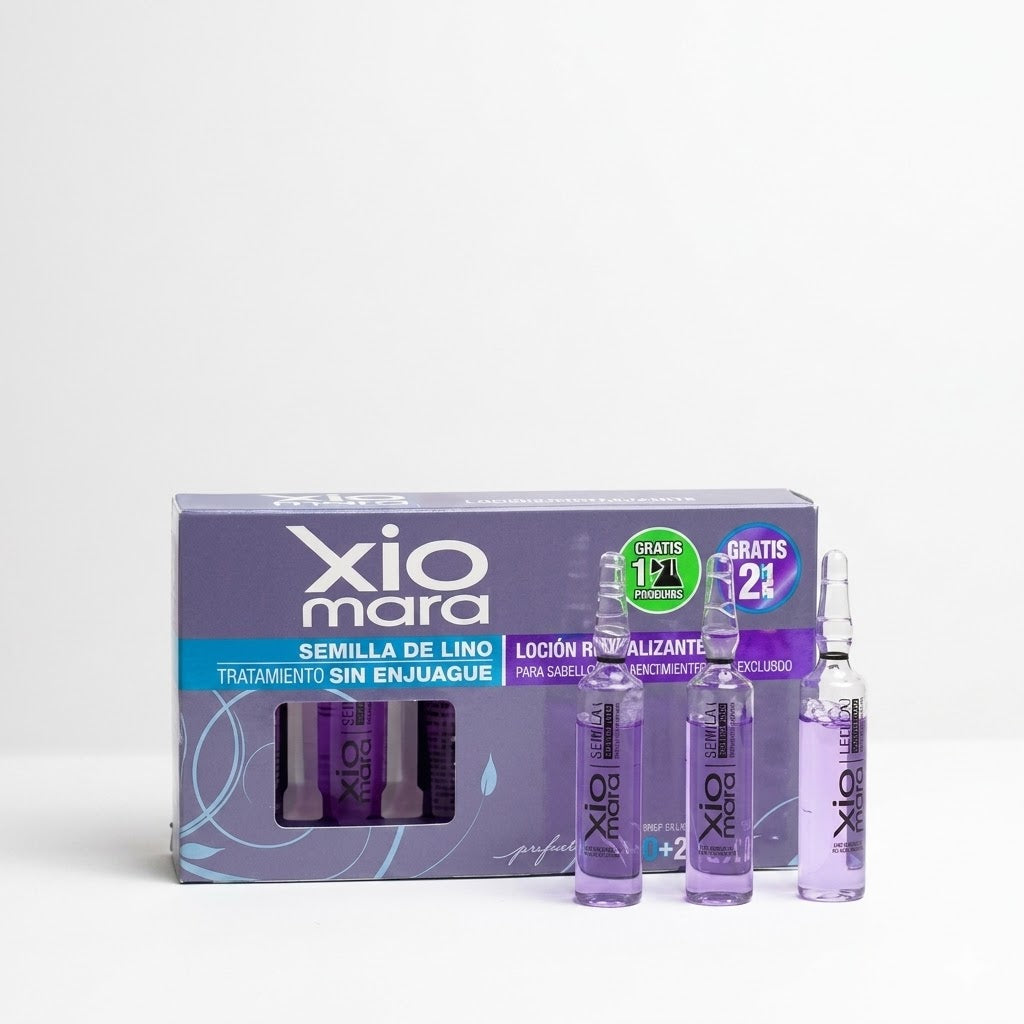 Xiomara AMPOLLETA SEMILLA DE LINO 10ML