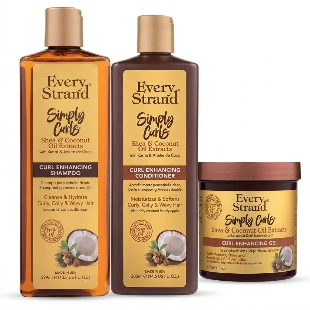 Kit Every Strand Simply Curls – Shampoo + Acondicionador para Rizos