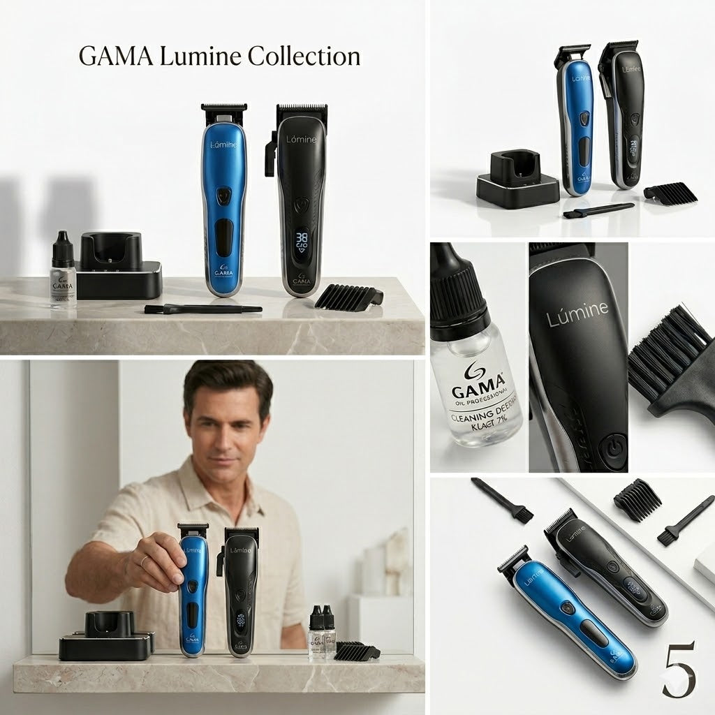 COMBO GAMA LUMINE HYPER CLIPPER + TRIMMER PROFESIONAL