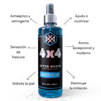 AFTER SHAVE 4X4 KING BLUE 400ml