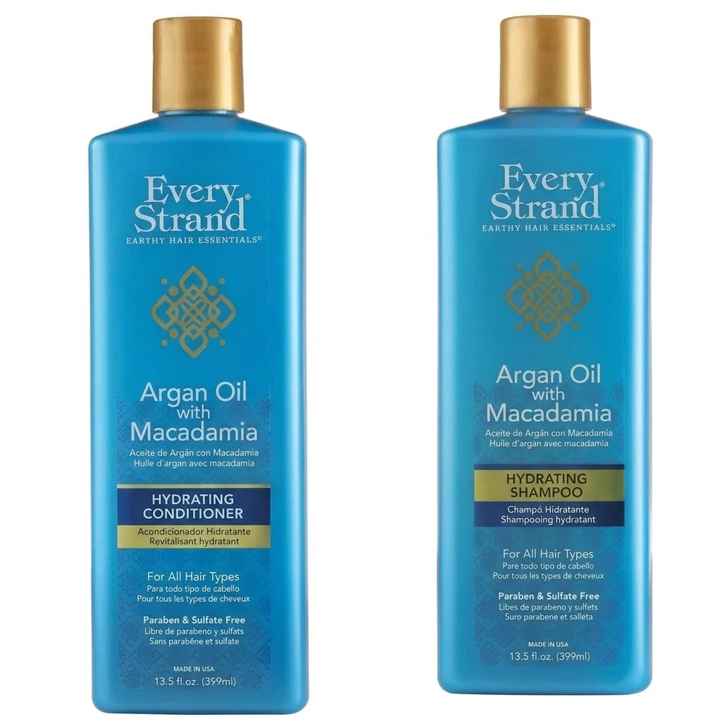 Duo Every Strand Argan Oil & Macadamia – Shampoo + Acondicionador Hidratante