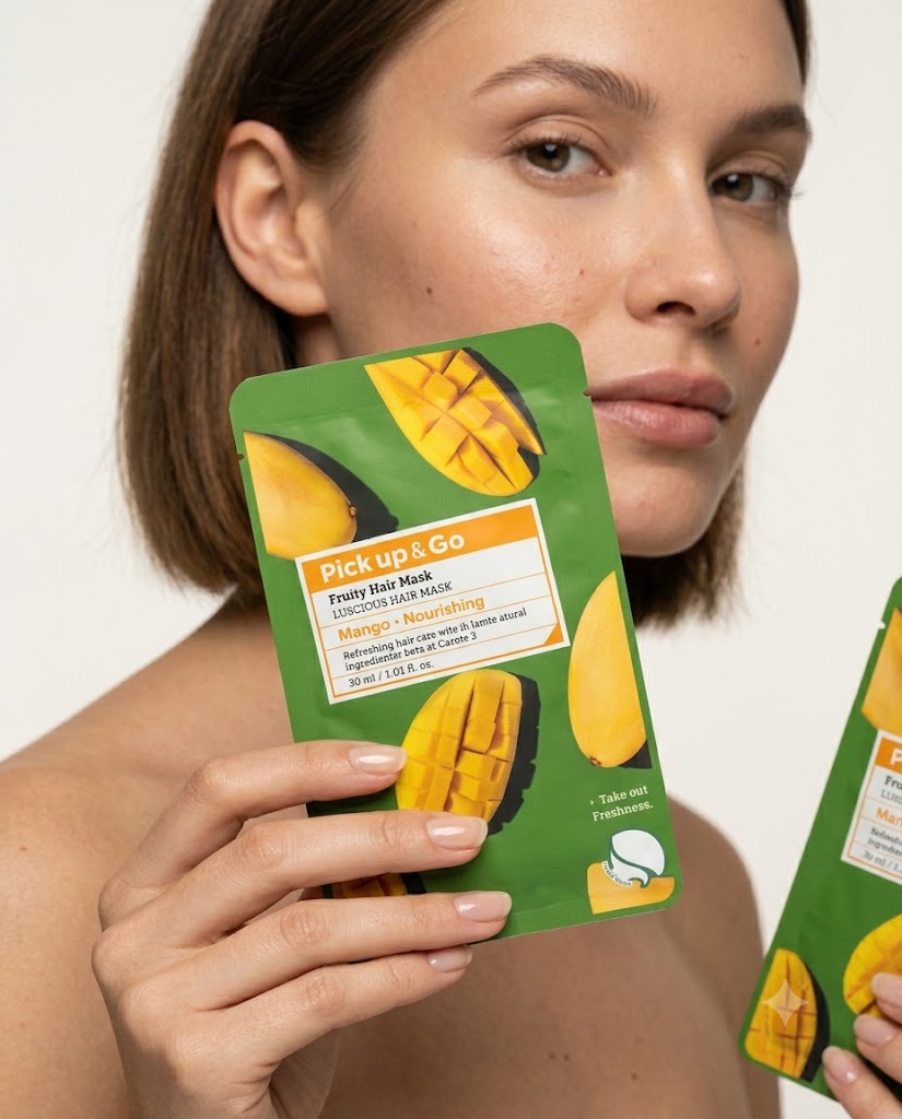 PICK UP & GO MASCARILLA CAPILAR MANGO (HAIR MASK MANGO) - SMOOTHING