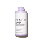 Olaplex No.4P Blonde Enhancer Toning Shampoo 250ml - Shampoo matizante reparador para cabello rubio