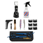 Kit de Barbería Globus Profesional – Máquina de Corte y Accesorios Completos