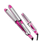 Set planchas para cabello BaByliss Optima 3000 y Mini 2000 color rosa con placas cerámicas profesionales