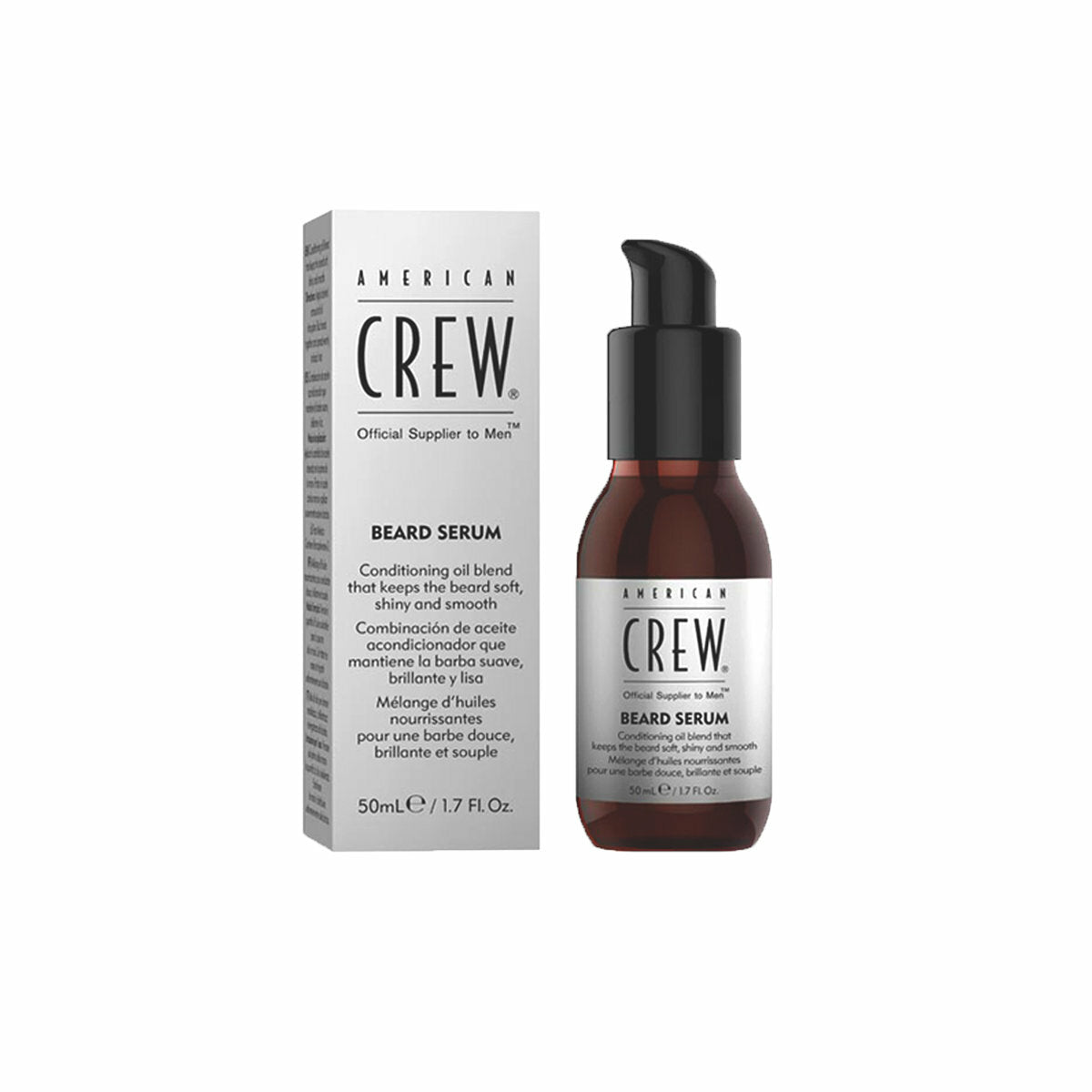 Sérum American Crew Beard Sérum 50ml Barba Argan Lino Cipero Hombre