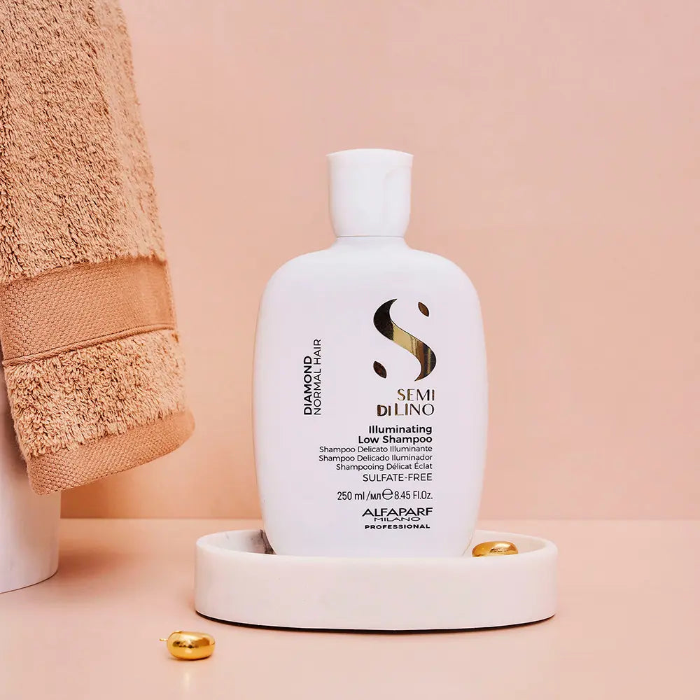 Shampoo Iluminador Diamond Semi Di Lino Alfaparf 250 ml