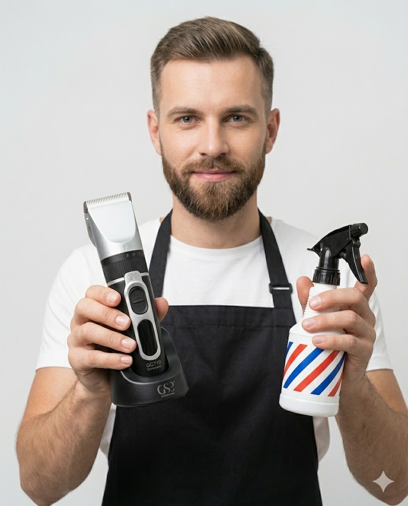 Kit de Barbería Globus Profesional – Máquina de Corte y Accesorios Completos