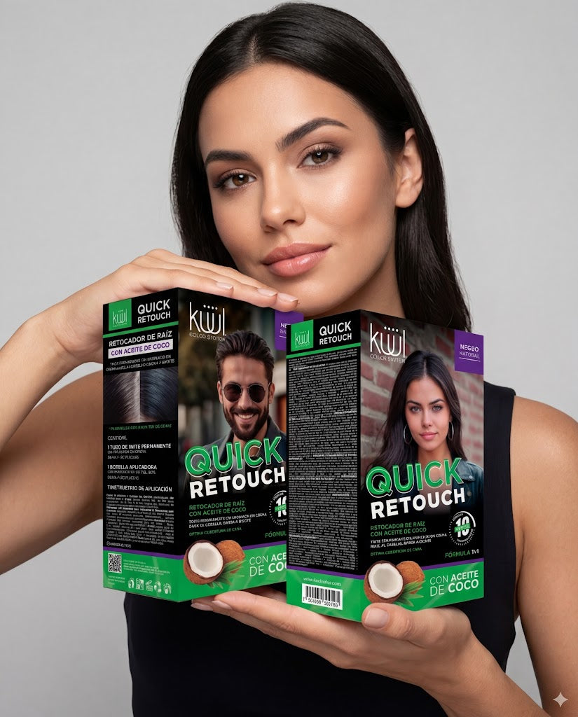 KUUL Quick Retouch Black Kit 100ml