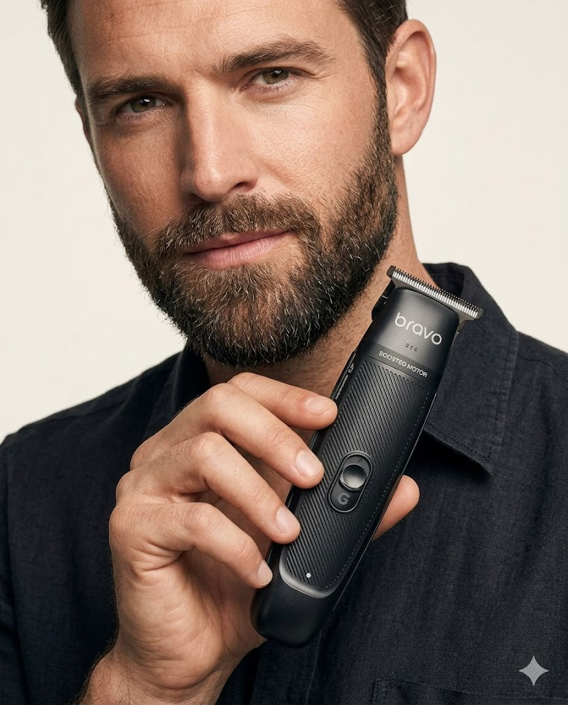 Trimmer GAMA Gear Bravo Profesional Barber Inalámbrico Recargable