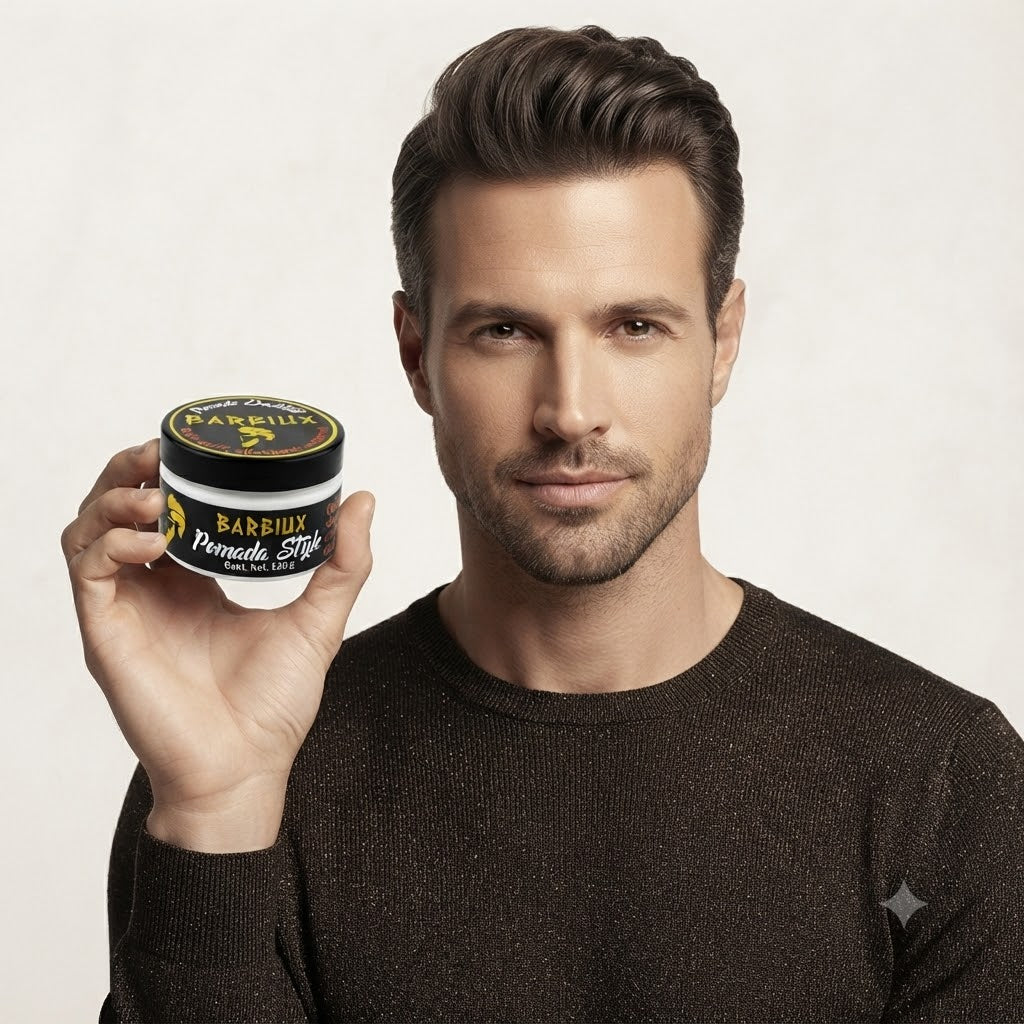 Pomada para Cabello Barbilux Style Fijación Extra Fuerte Acabado Brillante 120 g