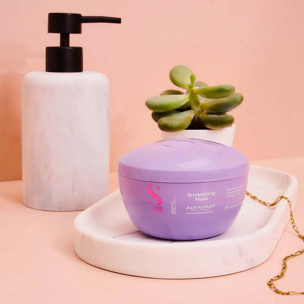 Mascarilla Alisante Smoothing Semi Di Lino Alfaparf 200 ml