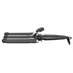 Tenaza Triple GAMA Salon Curl Triferro Silk Ondas Profesional