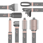 GAMA Italy Uniq Flow 9 en 1 1400W – Cepillo de Aire Multifuncional