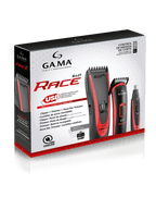 Rasuradora GAMA Race Recargable Inalámbrica Profesional Barber