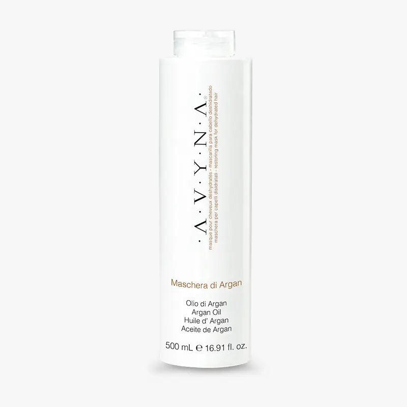 Sistema Avyna Argan – Shampoo 500ml + Maschera 500ml + Ricostruttore 250ml + fluido 200ml