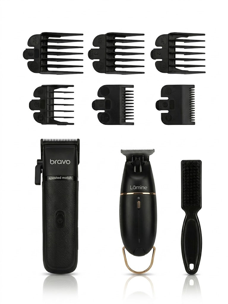 Kit de Corte y Detalle Bravo & Lámine – Cortadora, Trimmer y Accesorios