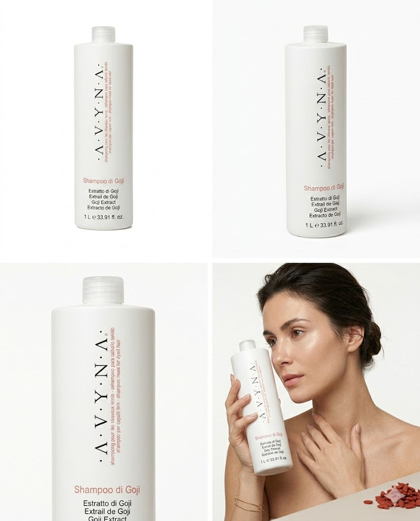 Shampoo Avyna Goji – Antioxidante Cabello Teñido 1000ml