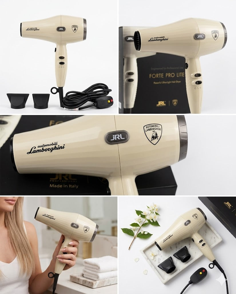 JRL Secadora Profesional Lamborghini White – Edición Especial