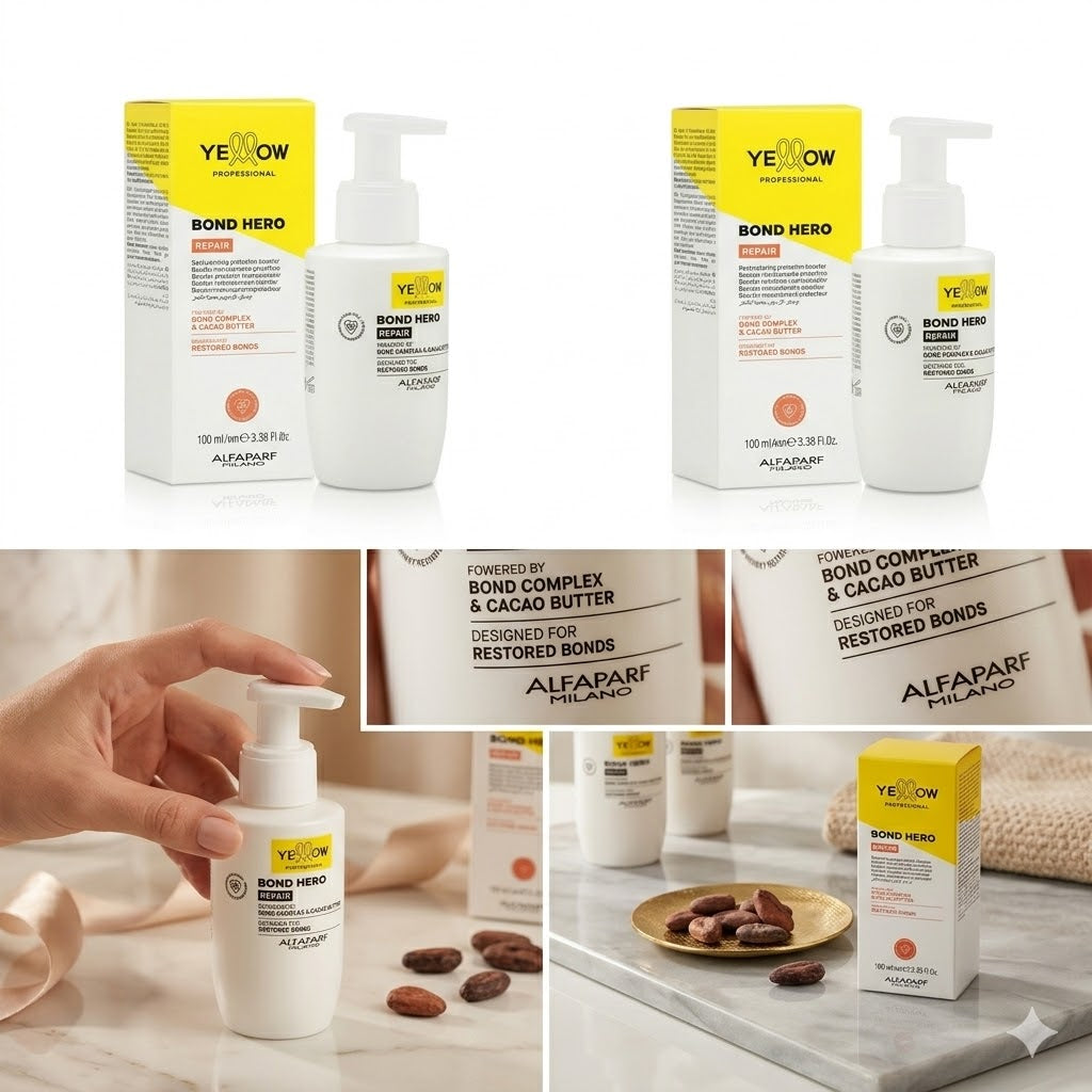Tratamiento Yellow Repair Bond Hero – Reconstructor 100ml