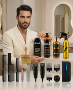 Kit Profesional de Barbería BabylissPRO Completo – Máquina, Trimmer y Accesorios Premium