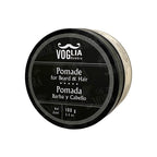Pomada Voglia para cabello y barba brillante 60g - producto profesional para barbería