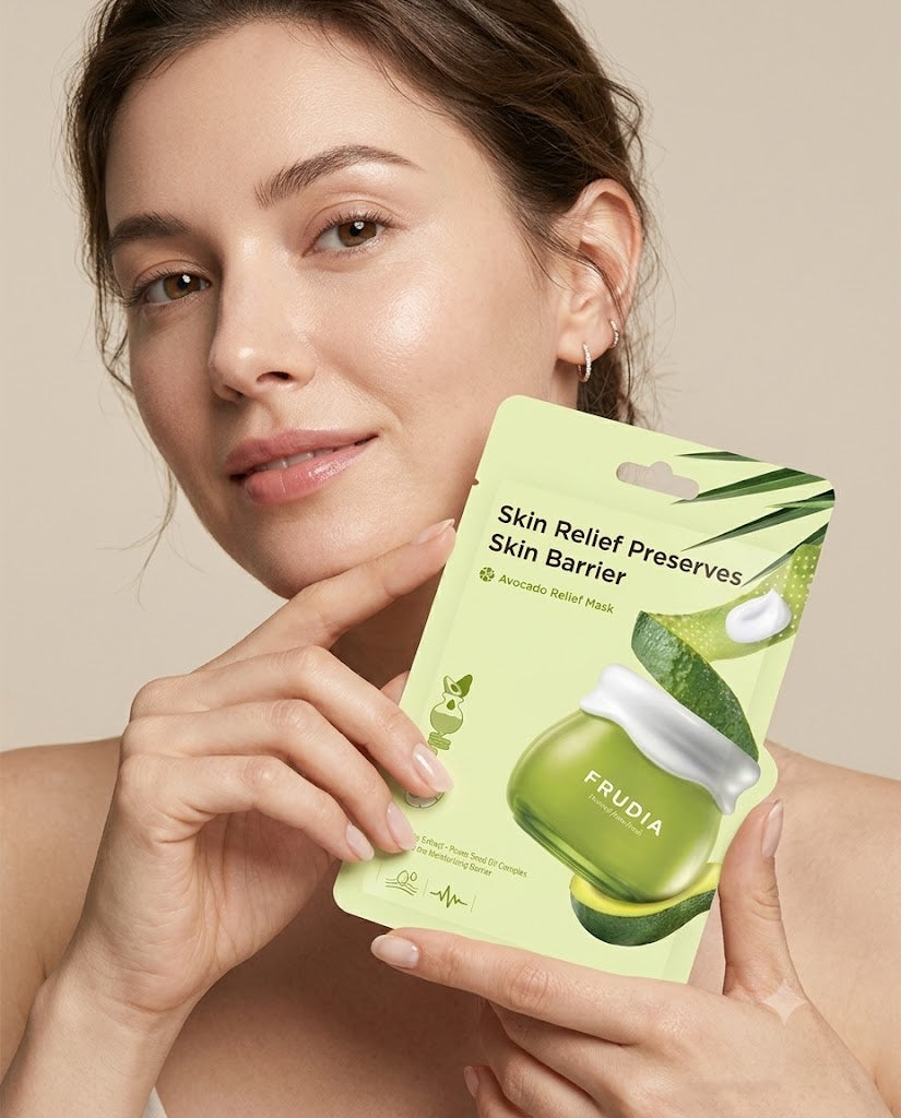 MASCARILLA FACIAL FRUDIA AGUACATE CALMANTE 20 ML