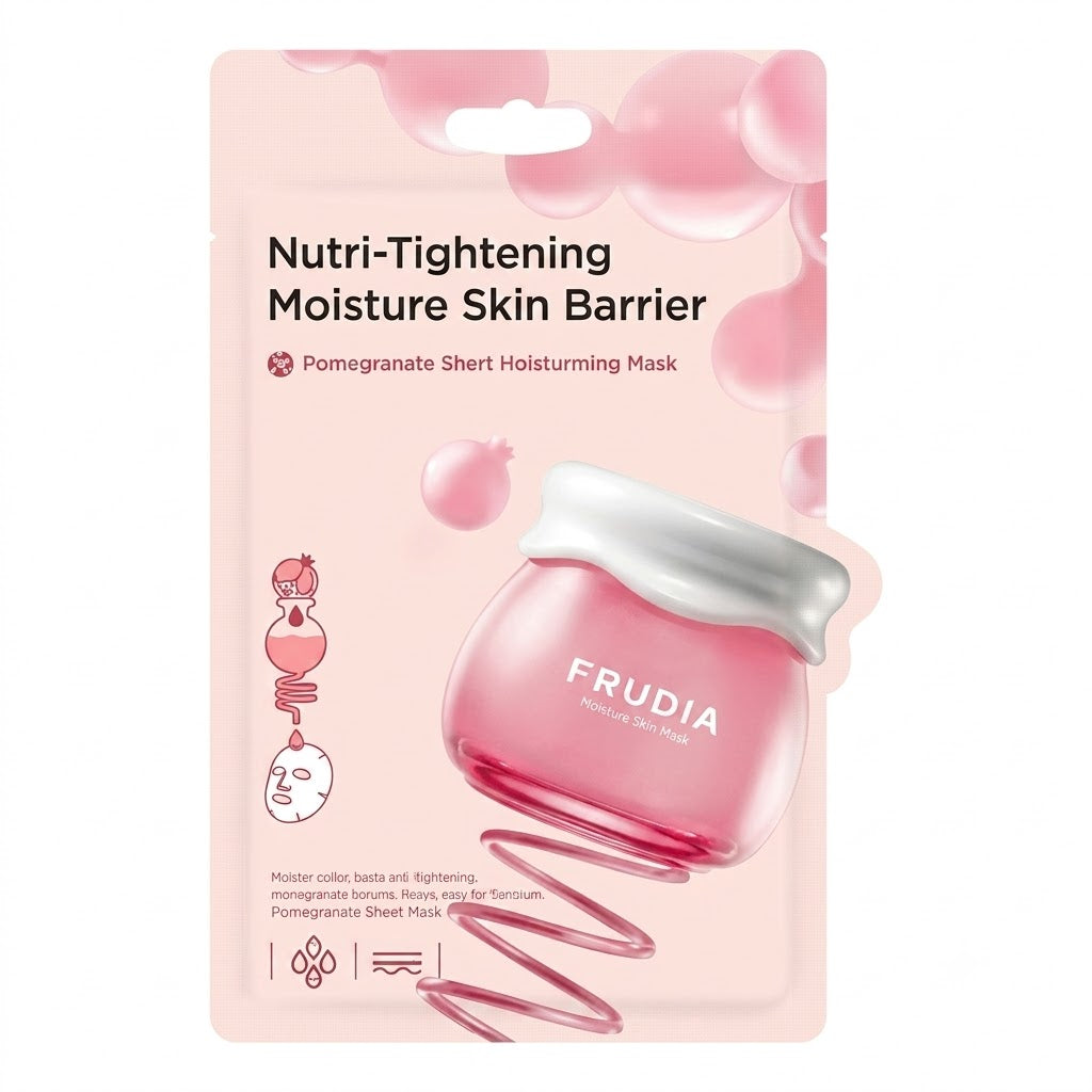 NUEVA MASCARILLA FACIAL FRUDIA GRANADA NUTRI-MOISTURIZING 20 ML