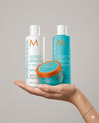 MOROCCANOIL MOISTURE REPAIR KIT SHAMPOO + CONDITIONER + MASCARILLA