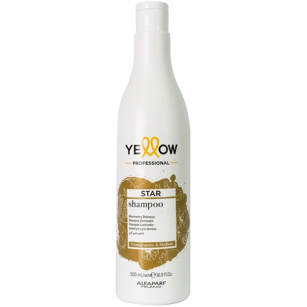Shampoo Yellow Star – Brillo y Suavidad 500ml