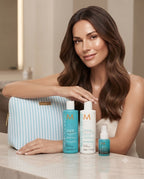 Kit Moroccanoil Hydration Shampoo + Acondicionador + Tratamiento + Cosmetiquera