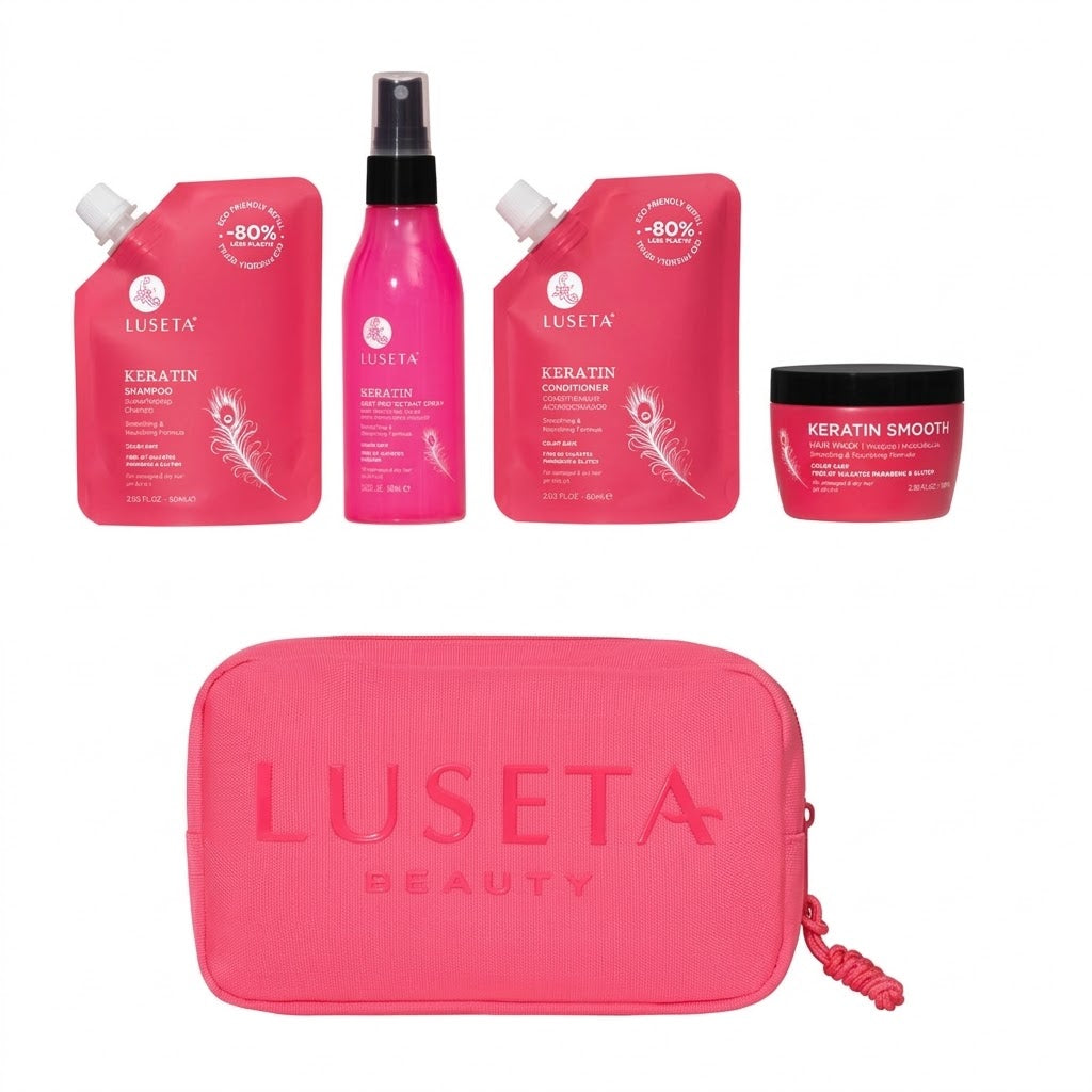 COSMETIQUERA KIT LUSETA KERATIN
