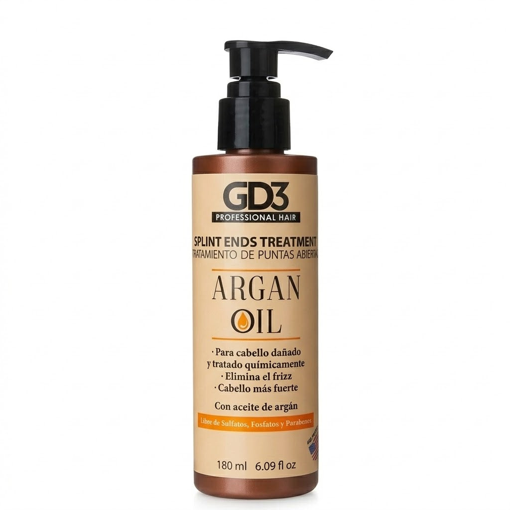 Tratamiento GD3 Puntas Abiertas 180 ml – Sella y Repara Puntas Maltratadas