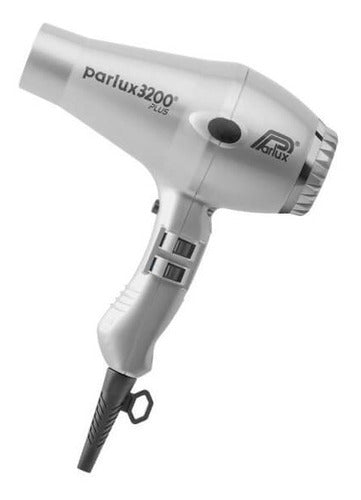 Secadora Parlux 3200 Silver Profesional Salón Compacta Iónica Cerámica