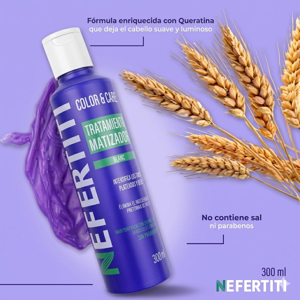 NEFERTITI COLOR CARE SHAMPOO BLEU 300ml