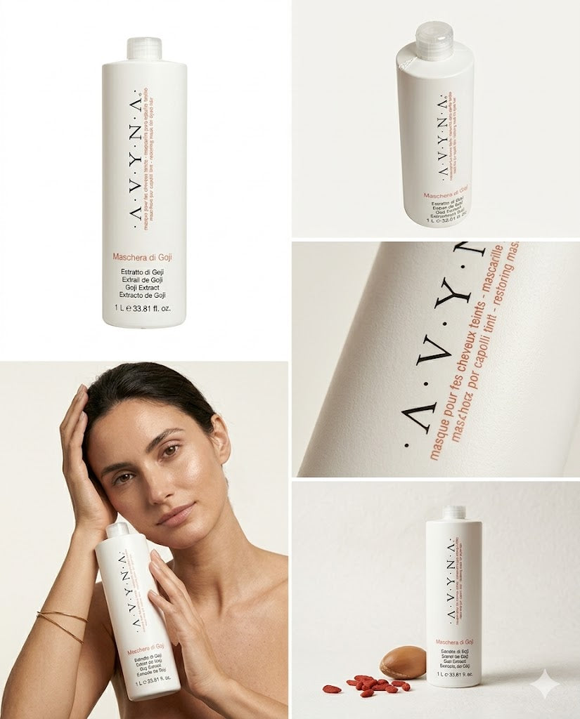 Maschera Avyna Goji – Antioxidante Cabello Teñido 1000ml