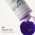 Olaplex No.4P Blonde Enhancer Toning Shampoo 250ml - Shampoo matizante reparador para cabello rubio