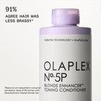 Olaplex No.5P Blonde Enhancer Toning Conditioner 250ml acondicionador matizante profesional para cabello rubio