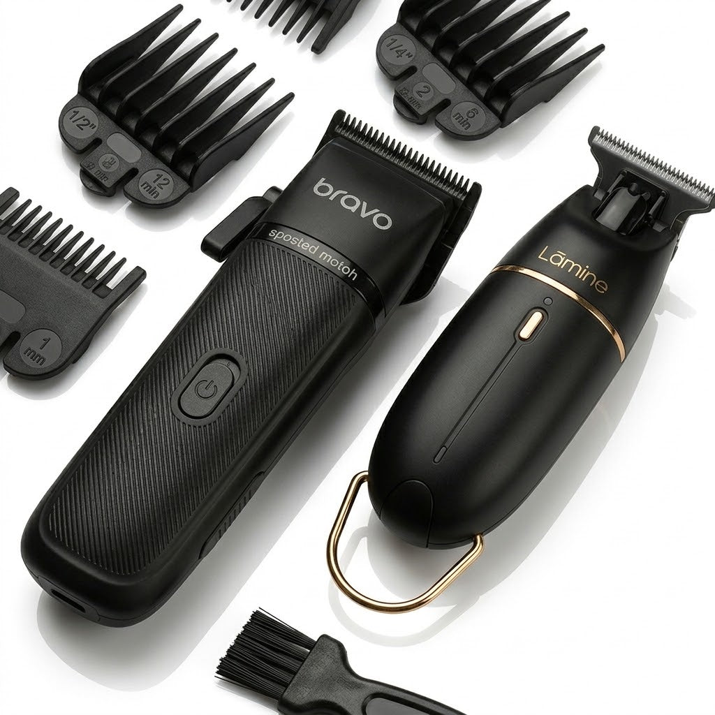 Kit de Corte y Detalle Bravo & Lámine – Cortadora, Trimmer y Accesorios