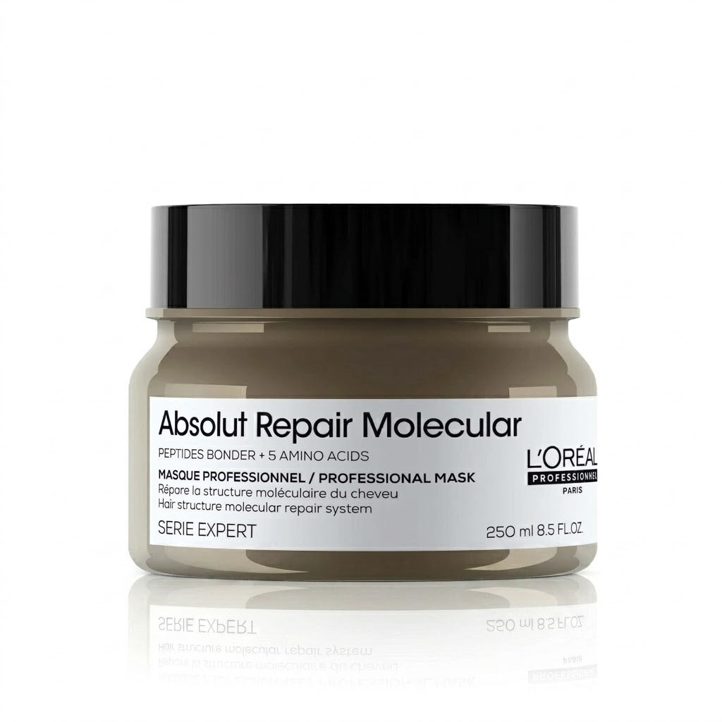 Mascarilla L'Oréal Absolut Repair Molecular – Reconstrucción Interna del Cabello 250 ml