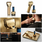 BABYLISS PRO FOILFX SHAVER GOLD FXONE Acabado al ras premium con potencia, precisión y diseño de lujo.