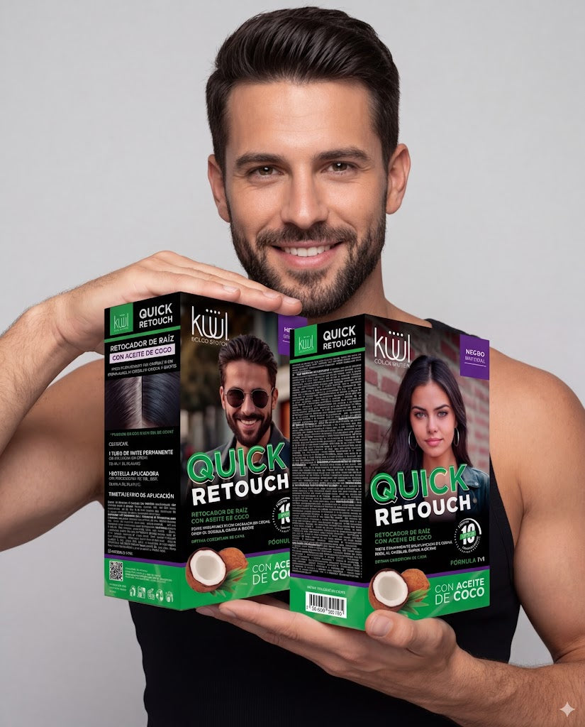 KUUL Quick Retouch Black Kit 100ml