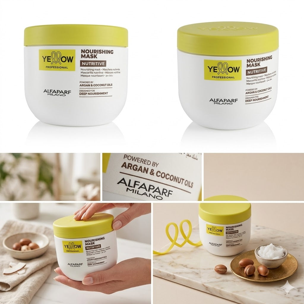 Mascarilla Yellow Nutritive – Cabello Seco 500ml