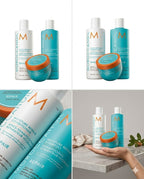 MOROCCANOIL MOISTURE REPAIR KIT SHAMPOO + CONDITIONER + MASCARILLA