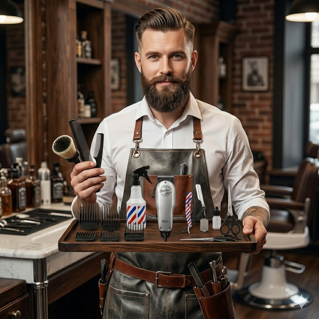 Kit de Barbería Profesional Bonafide – Máquina de Corte y Accesorios Completos