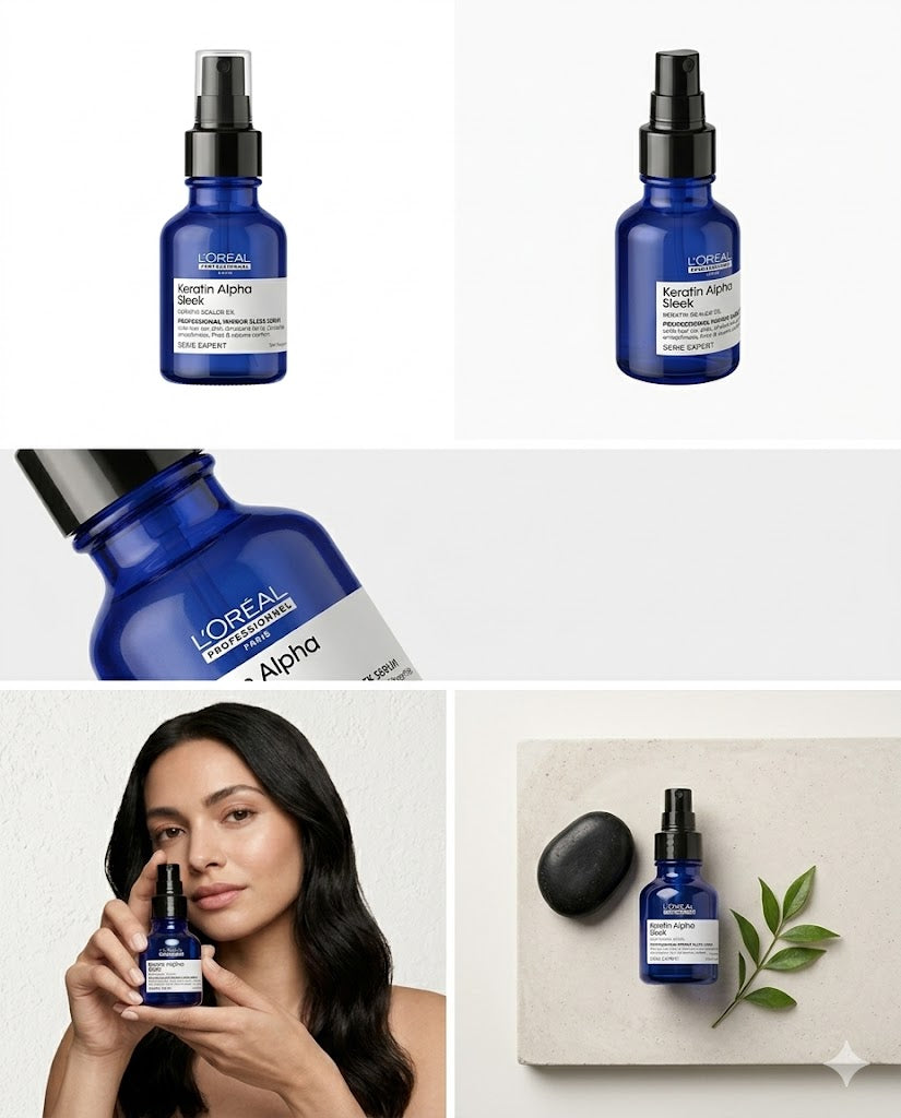 L'Oréal Professionnel Keratin Alpha Sleek Keratin Sealer 5% – Sérum Sellador Anti-Frizz 50 ml