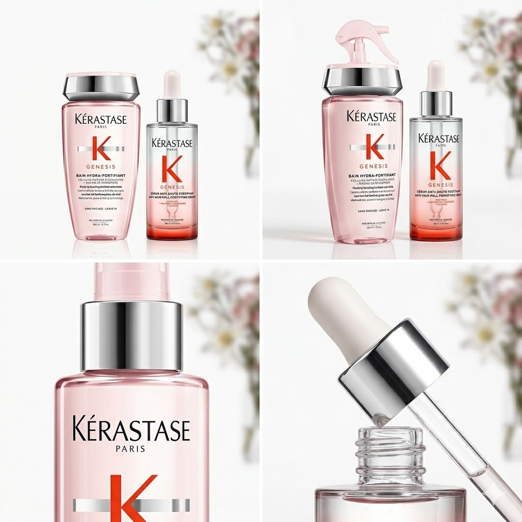 KÉRASTASE GENESIS DÚO ANTICAÍDA Y PROTECCIÓN TÉRMICA (DÉFENSE THERMIQUE 150 ML + SÉRUM ANTICHUTE 90 ML)
