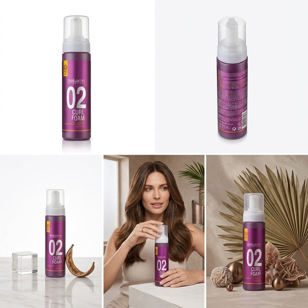 Salerm Pro Line 02 Curl Foam Espuma para Rizos 200 ml