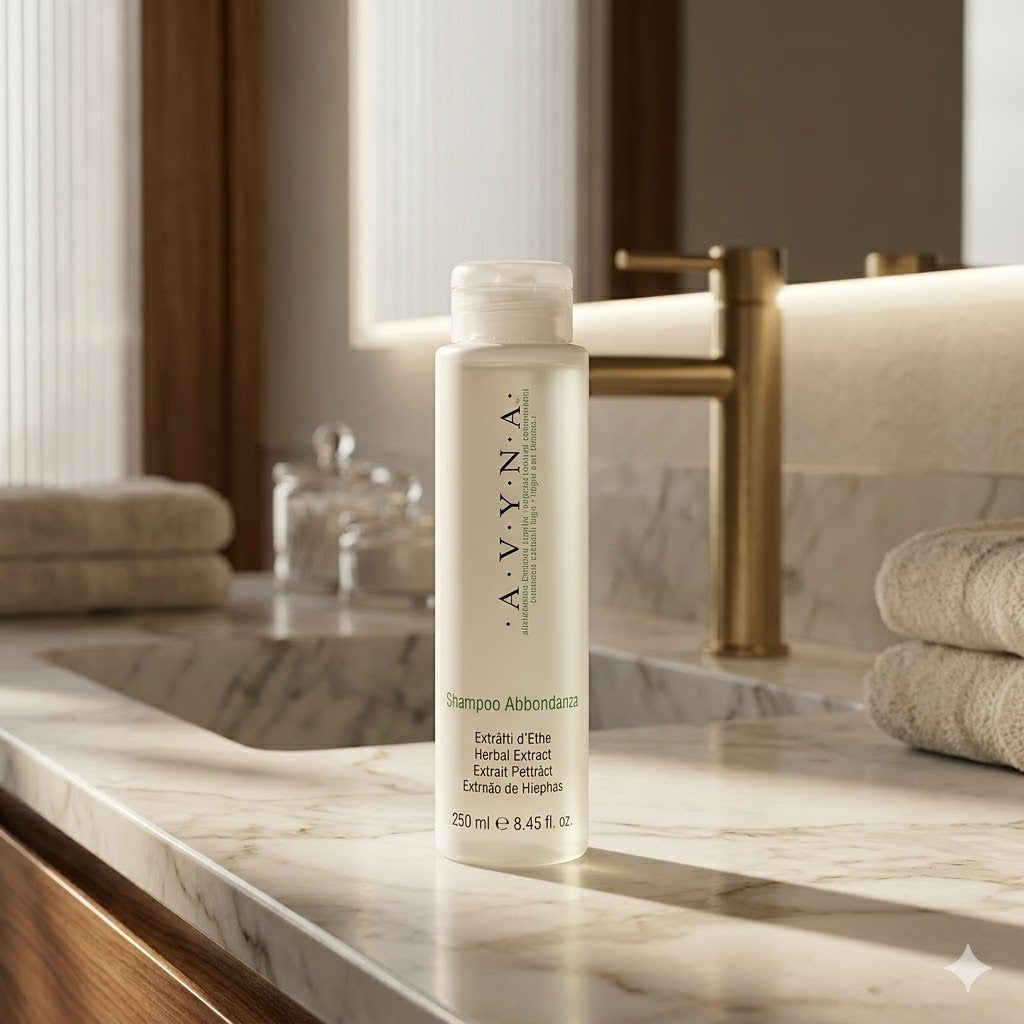 Shampoo Avyna Abbondanza – Volumen y Densidad 250ml